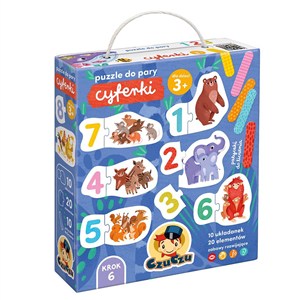 Obrazek CzuCzu Puzzle do pary Cyferki