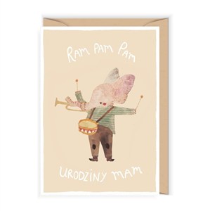 Obrazek Karnet Urodziny