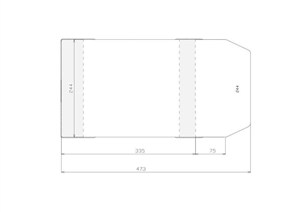 Picture of Okładka regulowana 244x410mm (50szt)