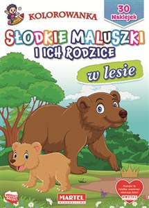 Obrazek W lesie. Słodkie maluszki i ich rodzice