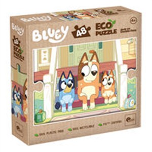 Obrazek Puzzle Eco 48 Dwustronne Bluey