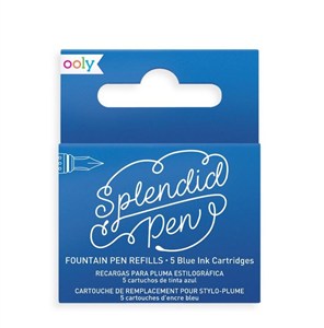 Obrazek Naboje uzupełniające Splendid niebieskie 5szt