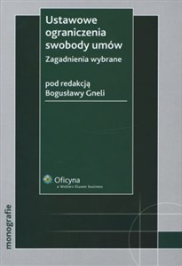 Obrazek Ustawowe ograniczenia swobody umów