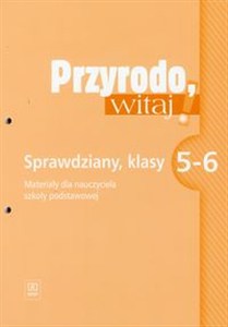 Obrazek Przyrodo witaj 5-6 sprawdziany Szkoła podstawowa