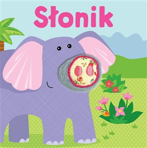 Obrazek Słonik Pacynka na paluszek