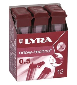 Picture of Wkłady grafitowe 2B 0,5mm (12szt)