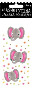 Picture of Zakładka magnetyczna Słonie