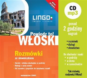 Obrazek Włoski Rozmówki + audiobook