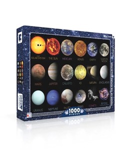 Obrazek Puzzle 1000 Układ słoneczny, Planety