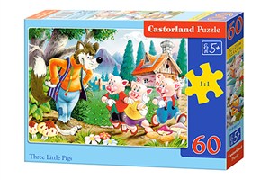Obrazek Puzzle Three Little Pigs 60