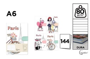 Obrazek Notatnik A6/144 MIX