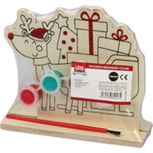 Obrazek Drewniany Stojak Renifer Centrum