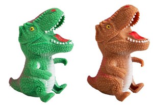 Picture of Gniotek dinozaur T-Rex gumowy 1szt.mix