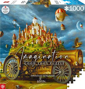 Obrazek Puzzle 1000 Imagination Arkadiusz Dzielawski Wielka przeprowadzka