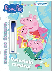 Obrazek Dzieciaki rządzą! Świnka Peppa. Zadania do ścierania