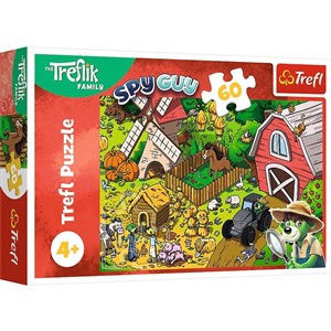 Obrazek Puzzle Trefliki na farmie 60