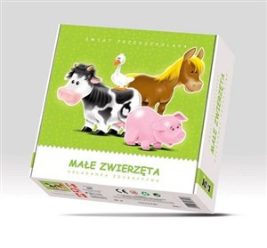 Obrazek Małe zwierzęta Układanka edukacyjna