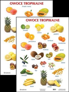 Picture of Plansza - Owoce tropikalne