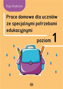 Obrazek Prace domowe dla uczniów ze specjalnymi potrzebami edukacyjnymi Poziom 1