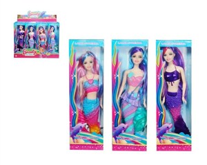 Picture of Lalka syrenka ze świecącym ogonem