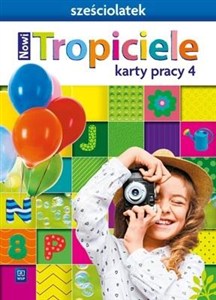 Obrazek Nowi Tropiciele Sześciolatek karty pracy cz.4