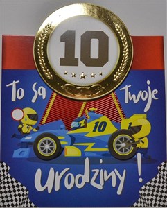 Picture of Karnet Urodziny 10