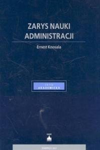 Picture of Zarys nauki administracji