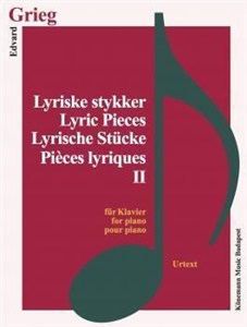 Obrazek Grieg. Lyrische Stucke II fur Klavier