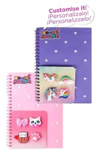 Picture of Notes na spirali z przypinkami MIX