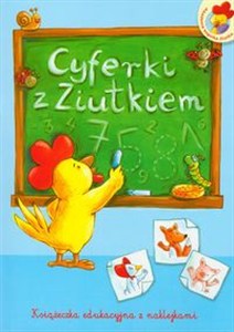 Obrazek Cyferki z Ziutkiem Książeczka edukacyjna z naklejkami