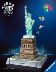 Obrazek Puzzle 3D Iconics Statua Wolności