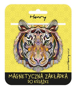Obrazek Zakładka magnetyczna mandala Tygrys