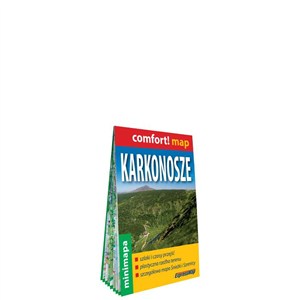 Obrazek Karkonosze laminowana mapa turystyczna mini 1:90 000