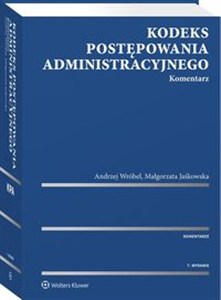 Obrazek Kodeks postępowania administracyjnego Komentarz