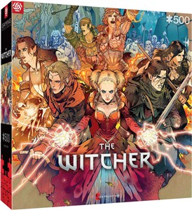 Obrazek Puzzle 500 Gaming The Witcher Scoia'tael