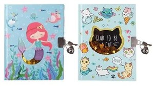 Obrazek Pamiętnik z kłódką MIX