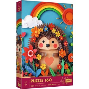 Picture of Puzzle 3D 160 40-lecie Trefl Jeżyk 40046