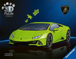 Obrazek Puzzle 3D Lamborghini Huracn EVO-Verde