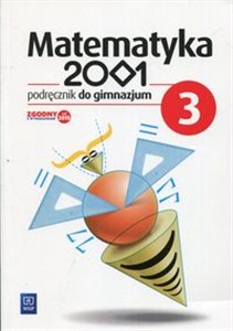 Obrazek Matematyka 2001 3 Podręcznik Gimnazjum