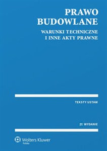 Obrazek Prawo budowlane Warunki techniczne i inne akty prawne