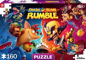 Obrazek Puzzle 160 Kids Crash Team Rumble