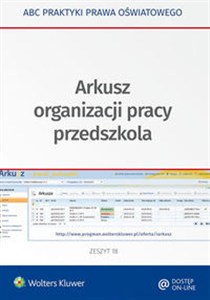 Obrazek Arkusz organizacji pracy przedszkola