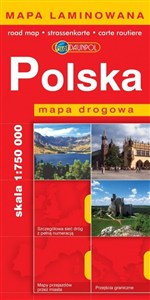 Obrazek Polska mapa drogowa Europilot 1:750 000 laminowana