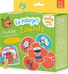 Obrazek Co pasuje? Zawody Puzzle + książeczka