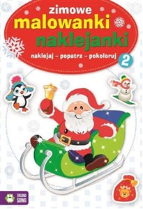 Picture of Zimowe malowanki naklejanki 2