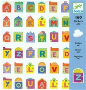 Obrazek Zestaw naklejek Literki