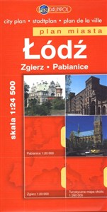Picture of Łódź Zgierz Pabianice plan miasta