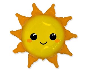 Picture of Balon foliowy Słoneczko 70x84cm
