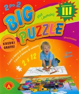 Obrazek Big Puzzle III w opakowaniu kredki gratis