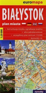 Obrazek Białystok plan miasta 1:20 000